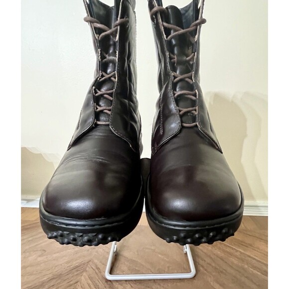 Wolky AR Bootie Boot Women 8.5 Brown Leather Grip Bottom Utility Hiking Comfy - Picture 5 of 8